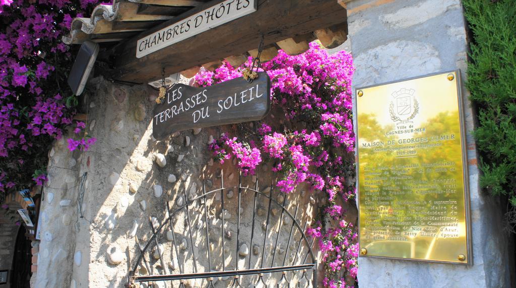 Chambres D'Hotes Les Terrasses Du Soleil Cagnes-sur-Mer Exterior foto